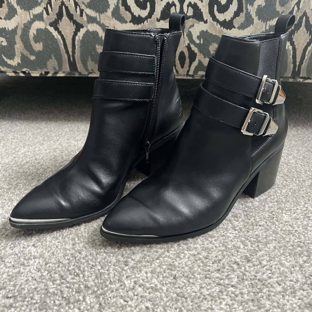 Nordstrom Melrose and Market Black Booties